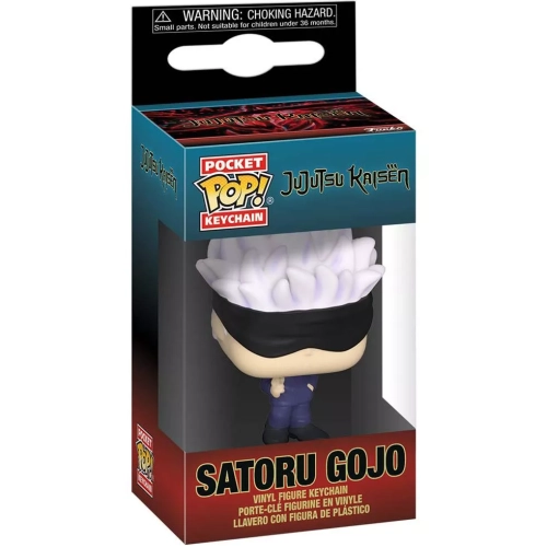 Funko Pop! Satoru Gojo Pocket Pop! Keychain Jujutsu Kaisen Box