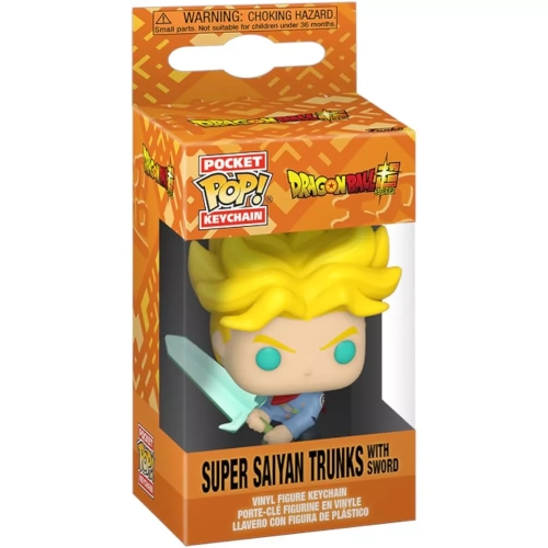 Funko Pop! Super Saiyan Trunks with Sword Pocket Pop! Keychain Box