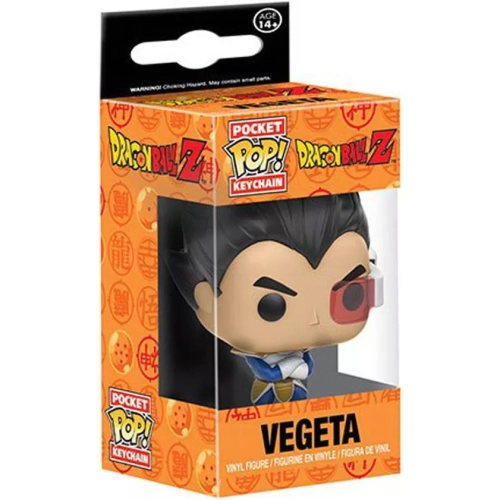Funko Pop! Vegeta Pocket Pop! Keychain Dragon Ball Z Box