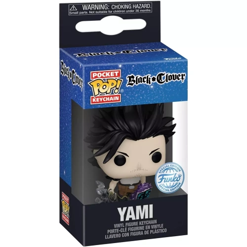 Funko Pop! Yami Pocket Pop! Keychain Black Clover Animation Box
