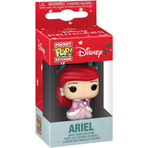 Funko Pop! Ariel Pocket Pop! Keychain Winter Outfit Box
