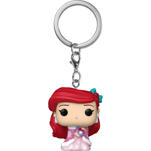 Funko Pop! Ariel Pocket Pop! Keychain Winter Outfit