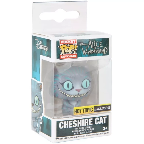Funko Pop! Cheshire Cat Pocket Pop! Keychain Disney Alice in Wonderland Box