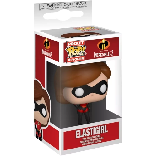 Funko Pop! Elastigirl Pocket Pop! Keychain Disney Pixar Incredibles 2 Box