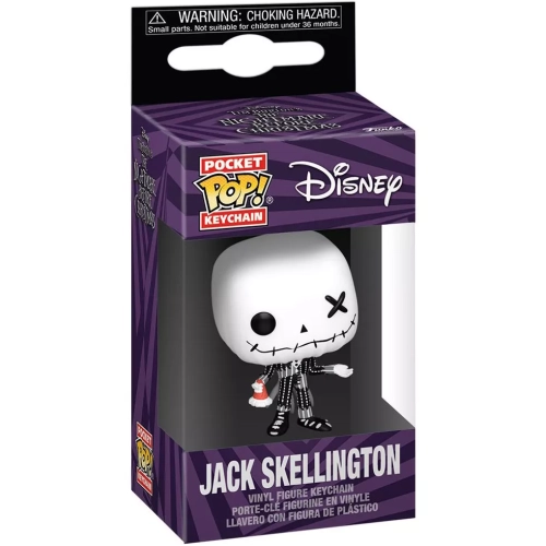 Funko Pop! Jack Skellington Pocket Pop! Keychain Patchwork Box