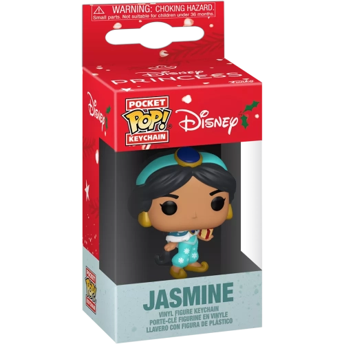 Funko Pop! Jasmine Pocket Pop! Keychain Winter Outfit Box