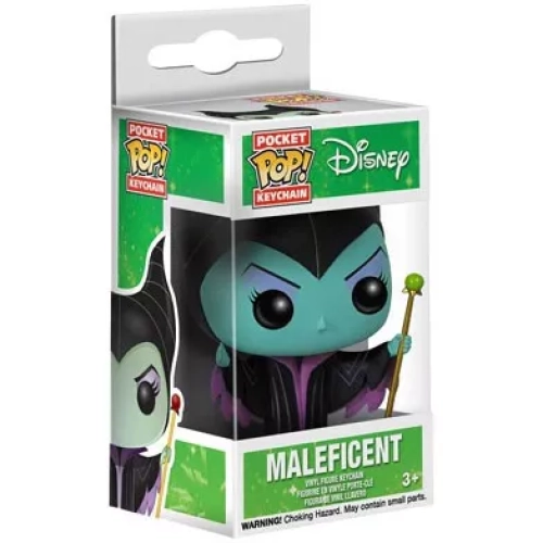 Funko Pop! Maleficent Pocket Pop! Keychain Disney Vinyl Figure Box