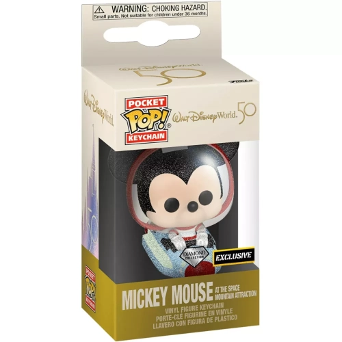 Funko Pop! Mickey Mouse at the Space Mountain Attraction Pocket Pop! Keychain Box