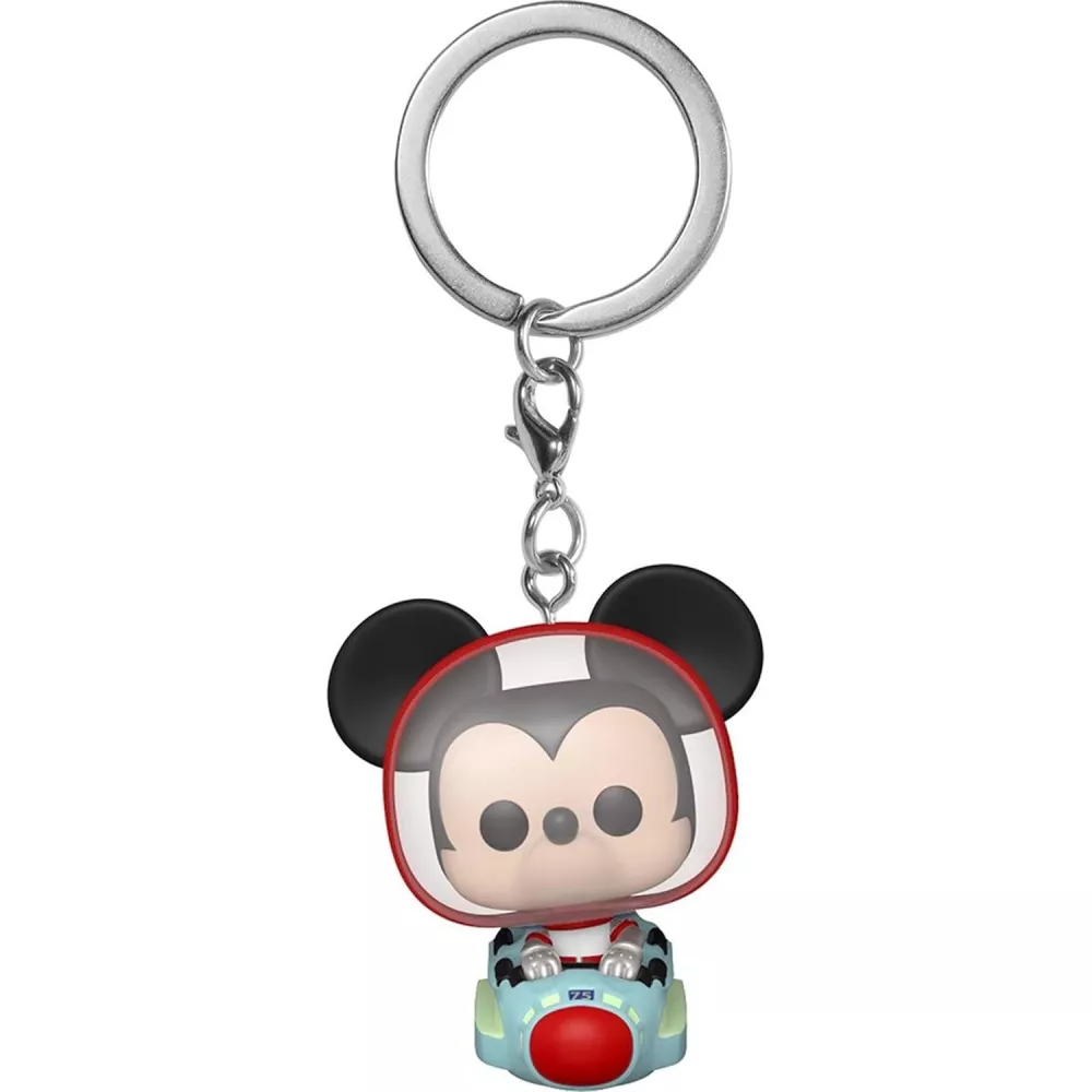 Mickey Mouse at the Space Mountain Attraction