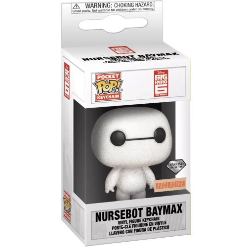 Funko Pop! Nursebot Baymax Pocket Pop! Keychain Diamond Collection Box
