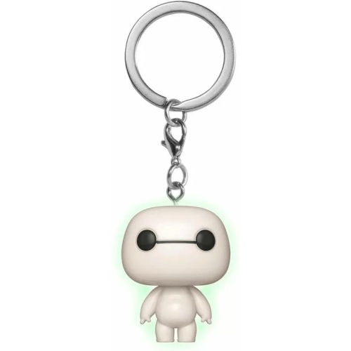 Funko Pop! Nursebot Baymax Pocket Pop! Keychain Glows in the Dark