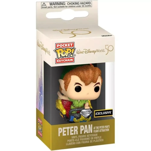 Funko Pop! Peter Pan at the Peter Pan's Flight Attraction Pocket Pop! Keychain Box