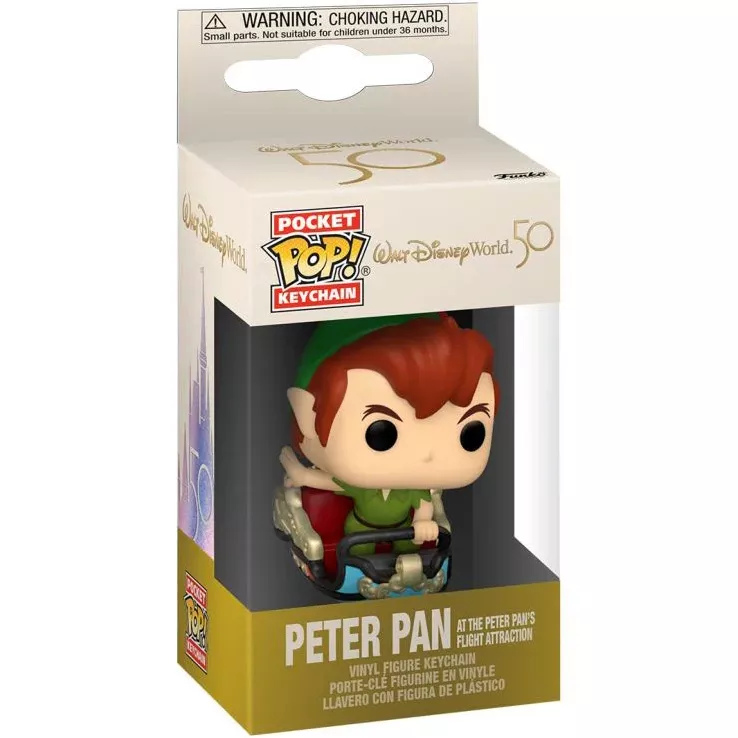 Peter Pan at the Peter Pan's Flight Attraction Box