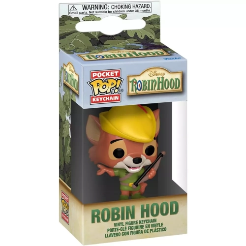 Funko Pop! Robin Hood Pocket Pop! Keychain Disney Robin Hood Box