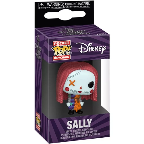 Funko Pop! Sally Pocket Pop! Keychain Patchwork Disney Tim Burton's The Nightmare Before Christmas Box