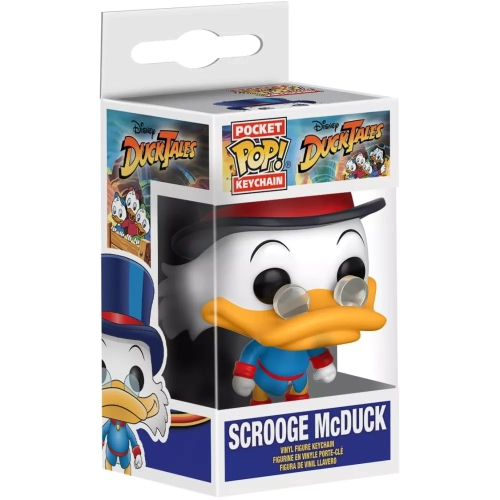 Funko Pop! Scrooge McDuck Pocket Pop! Keychain Disney DuckTales Box
