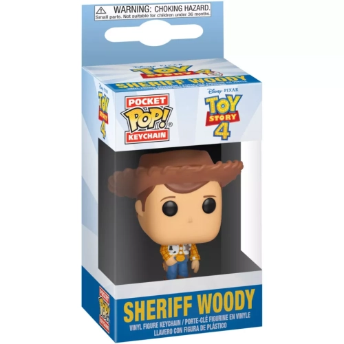 Funko Pop! Sheriff Woody Pocket Pop! Keychain Disney Pixar Toy Story 4 Box