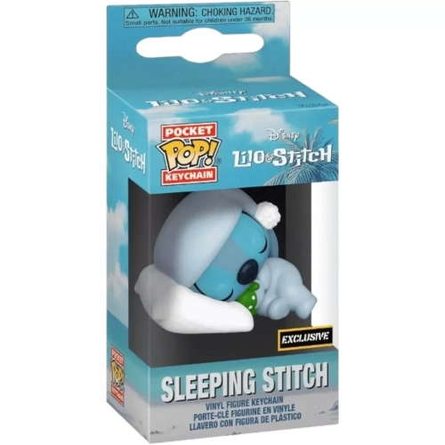Funko Pop! Sleeping Stitch Pocket Pop! Keychain Disney Lilo & Stitch Box