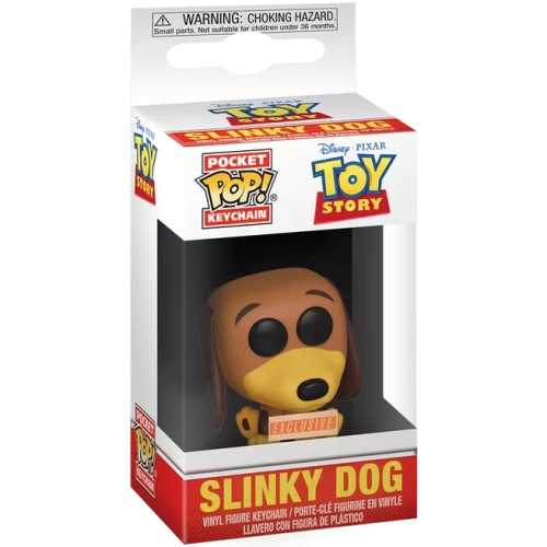 Funko Pop! Slinky Dog Pocket Pop! Keychain Disney Pixar Toy Story Box