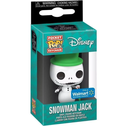 Funko Pop! Snowman Jack Pocket Pop! Keychain Disney Box