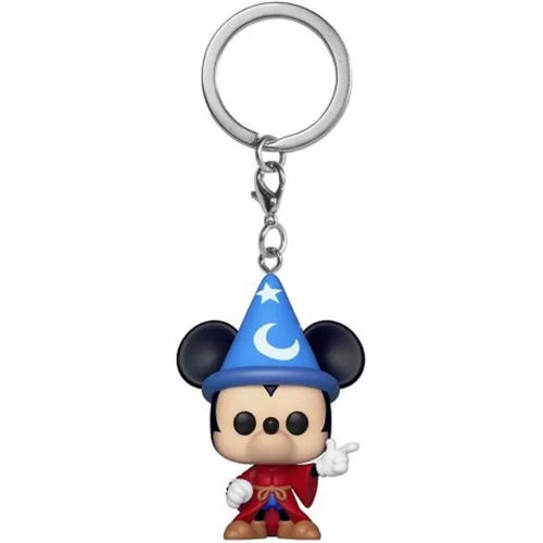 Funko Pop! Sorcerer Mickey Pocket Pop! Keychain Disney Mickey The True Original 90 Years