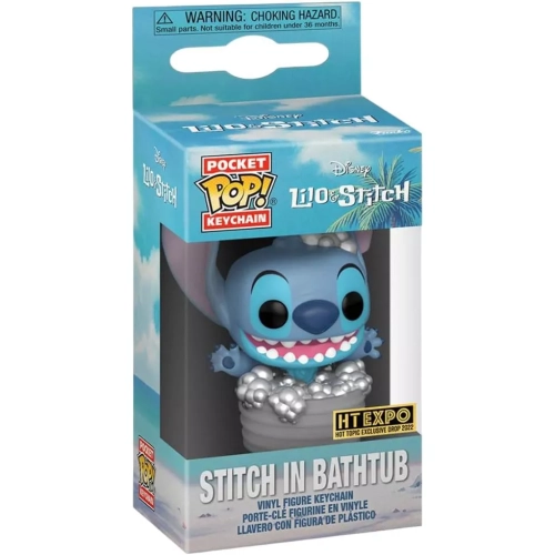 Funko Pop! Stitch in Bathtub Pocket Pop! Keychain Disney Lilo & Stitch Box