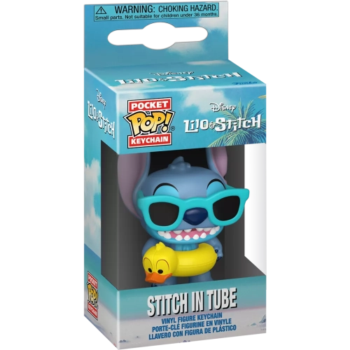Funko Pop! Stitch in Tube Pocket Pop! Keychain Disney Lilo & Stitch Box