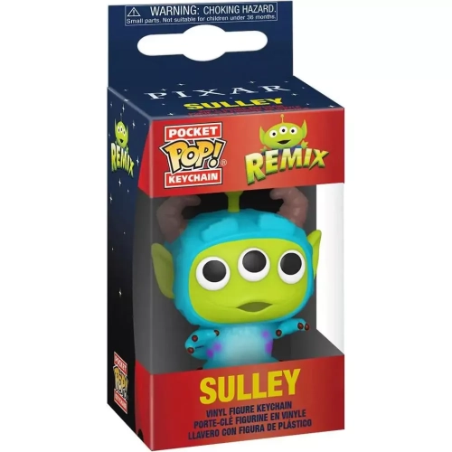 Funko Pop! Sulley Pocket Pop! Keychain Alien Alien Remix Box