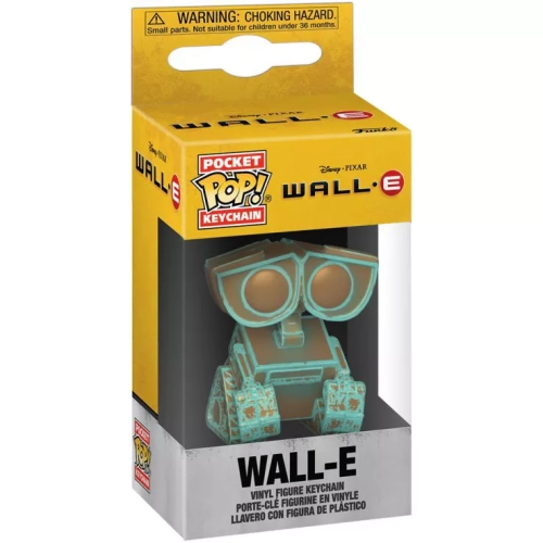 Funko Pop! WALL-E Pocket Pop! Keychain Patina Disney Pixar WALL-E Box