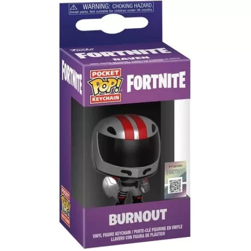 Funko Pop! Burnout Pocket Pop! Keychain Fortnite Games Box