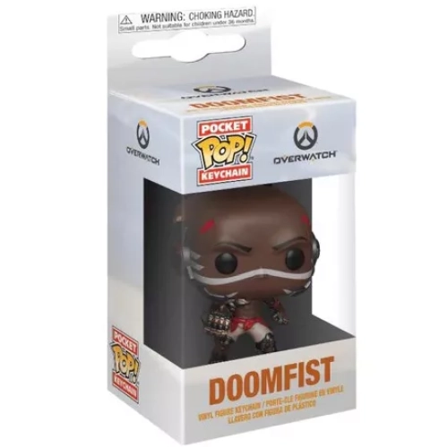 Funko Pop! Doomfist Pocket Pop! Keychain Overwatch Box