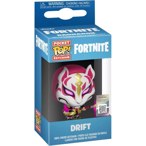 Funko Pop! Drift Pocket Pop! Keychain Fortnite Games Box