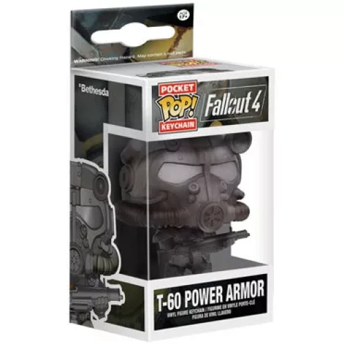 Funko Pop! T-60 Power Armor Pocket Pop! Keychain Fallout 4 Box
