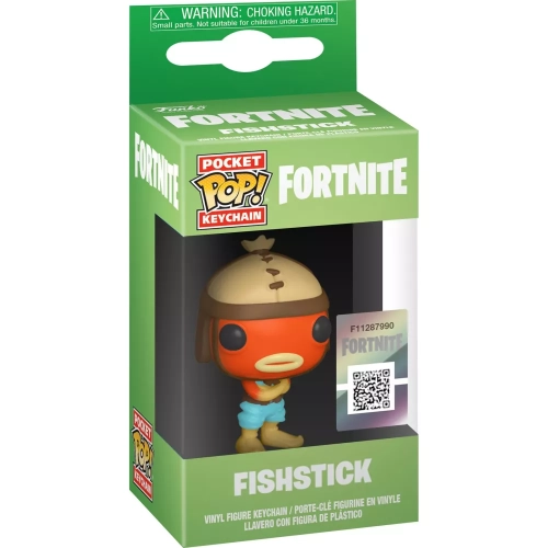 Funko Pop! Fishstick Pocket Pop! Keychain Fortnite Box