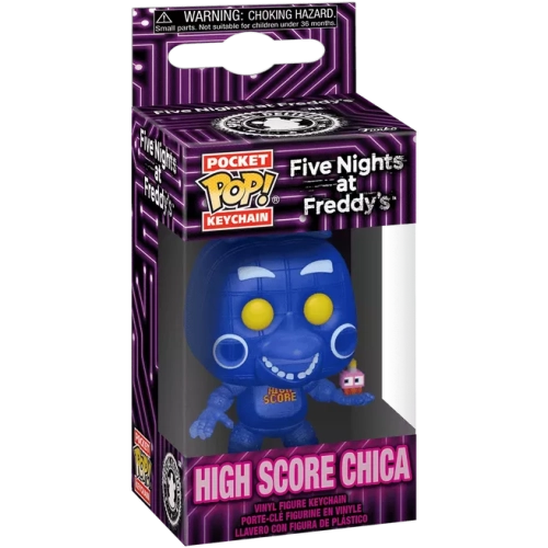 Funko Pop! High Score Chica Pocket Pop! Keychain Five Nights at Freddy's Box