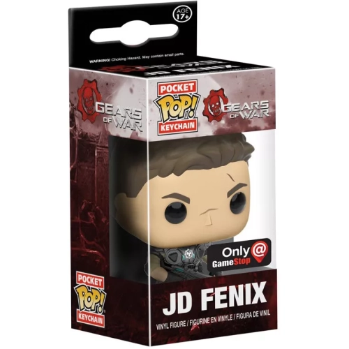 Funko Pop! JD Fenix Pocket Pop! Keychain Gears of War Box
