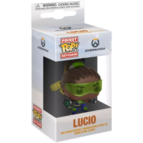 Funko Pop! Lucio Pocket Pop! Keychain Overwatch Games Box
