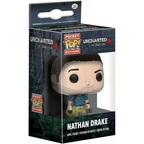 Funko Pop! Nathan Drake Pocket Pop! Keychain Uncharted 4 A Thief's End Box