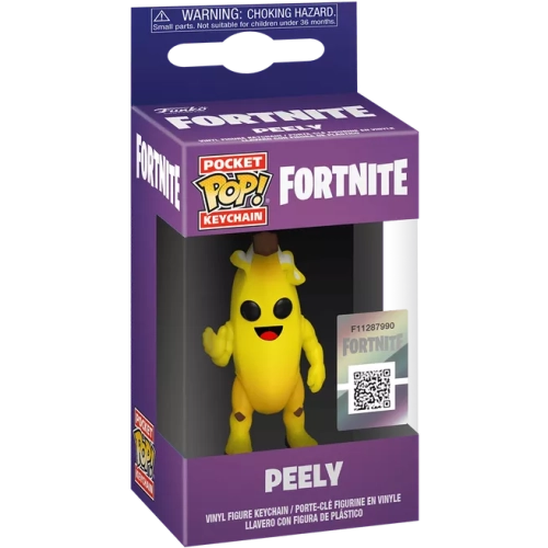 Funko Pop! Peely Pocket Pop! Keychain Fortnite Games Box