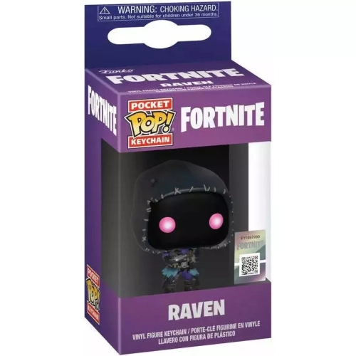 Funko Pop! Raven Pocket Pop! Keychain Fortnite Games Box