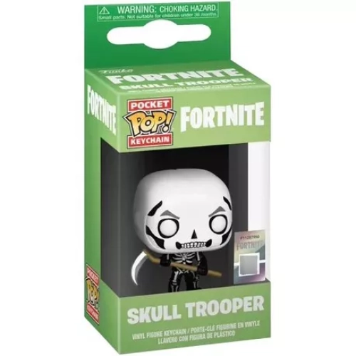 Funko Pop! Skull Trooper Pocket Pop! Keychain Fortnite Box
