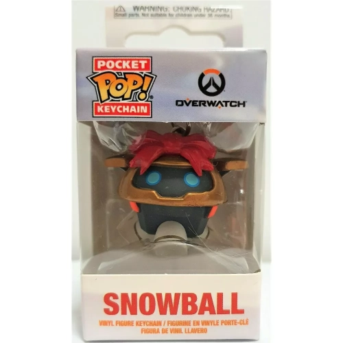 Funko Pop! Snowball Pocket Pop! Keychain Overwatch Box