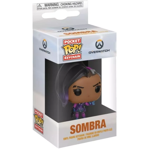 Funko Pop! Sombra Pocket Pop! Keychain Overwatch Games Box