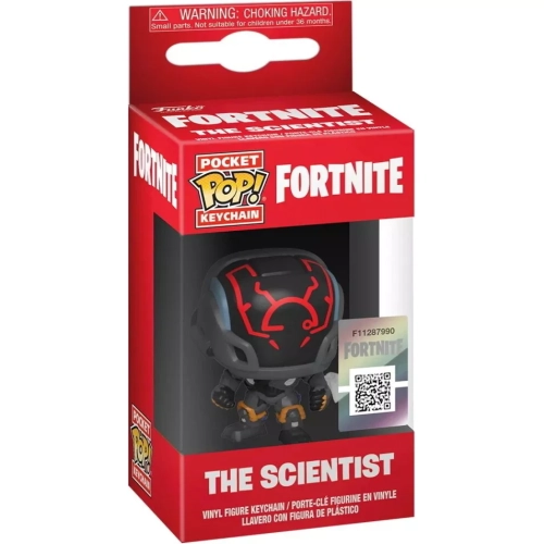 Funko Pop! The Scientist Pocket Pop! Keychain Fortnite Box