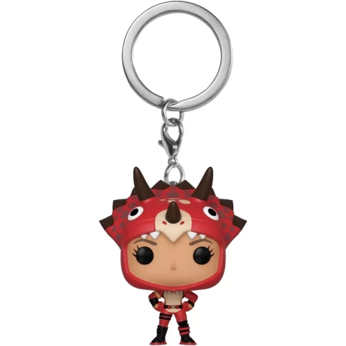 Funko Pop! Tricera Ops Pocket Pop! Keychain Fortnite