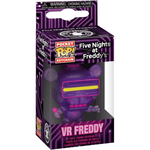 Funko Pop! VR Freddy Pocket Pop! Keychain Five Nights at Freddy's Box