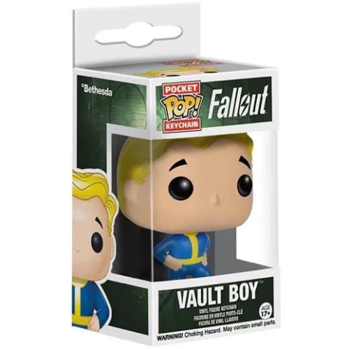Funko Pop! Vault Boy Pocket Pop! Keychain Fallout Games Box