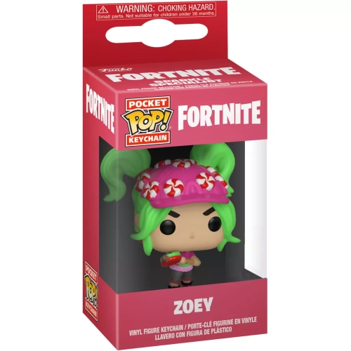 Funko Pop! Zoey Pocket Pop! Keychain Fortnite Games Box