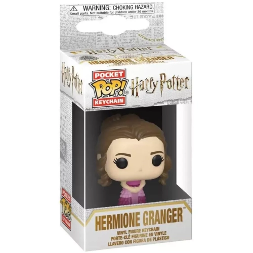 Funko Pop! Hermione Granger Pocket Pop! Keychain Yule Ball Box