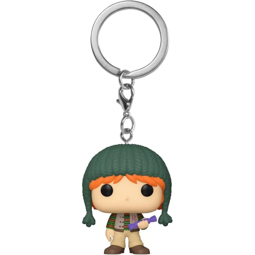 Funko Pop! Ron Weasley Pocket Pop! Keychain Holiday